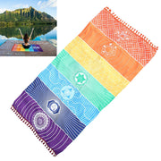 7 Chakra Colored Yoga Mat
