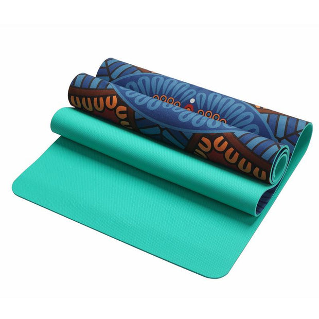 Non-slip Soft Suede Yoga Pad